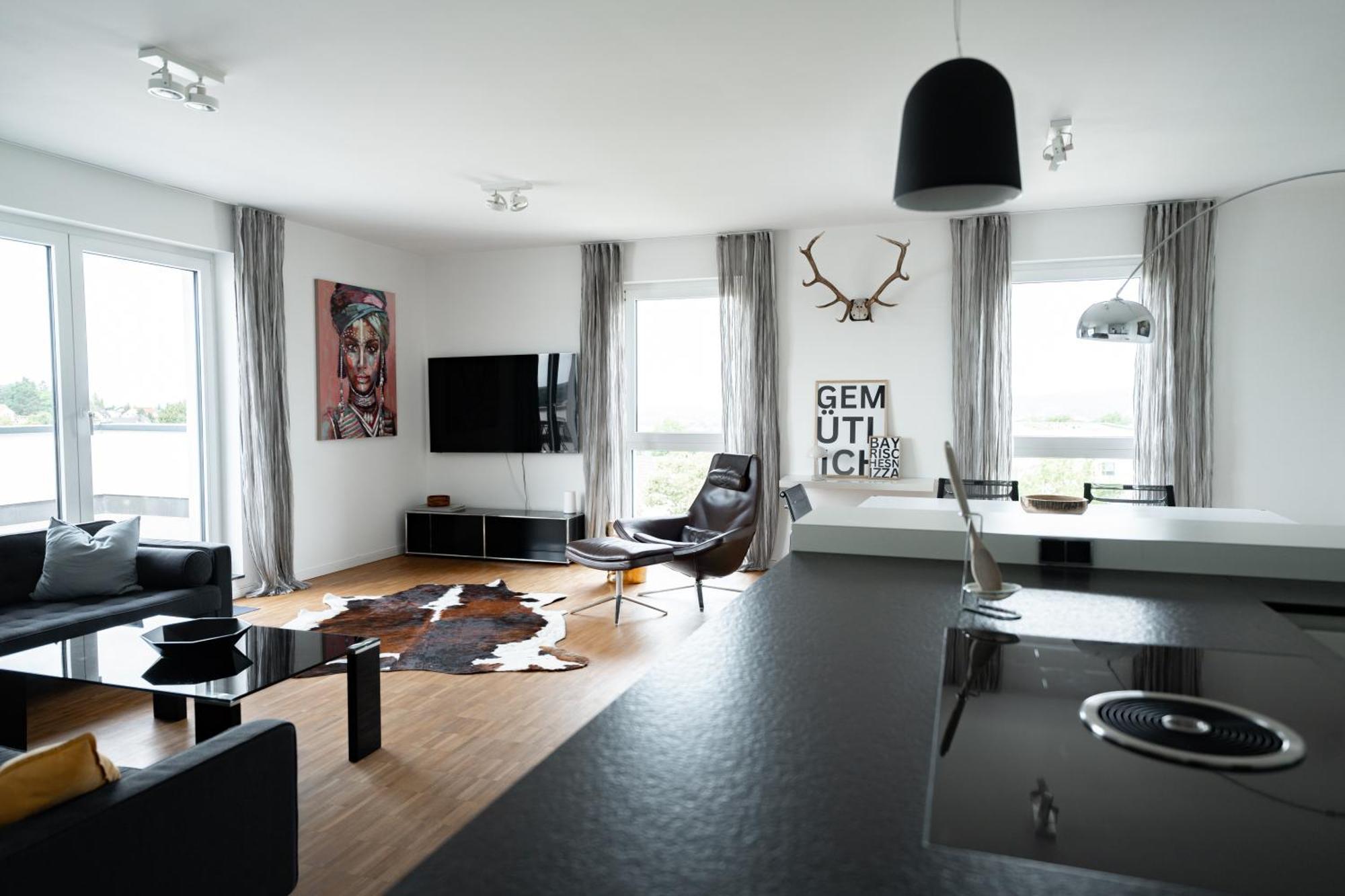 Prime Park Penthouse Aschaffenburg Apartment Exterior photo
